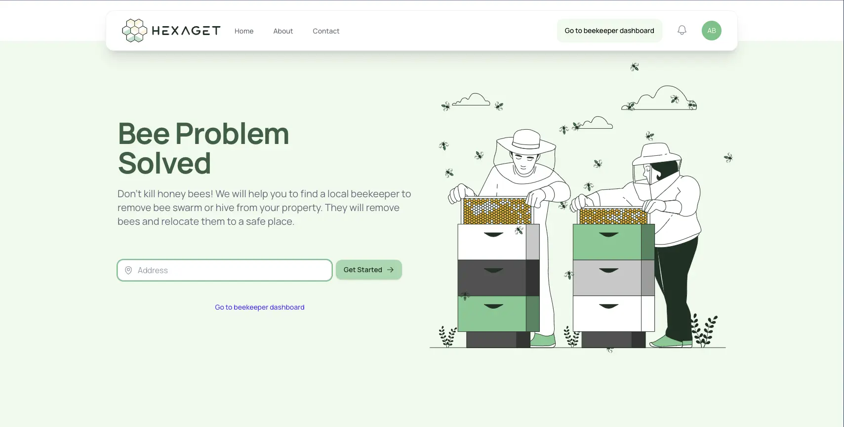 Hexaget Homepage